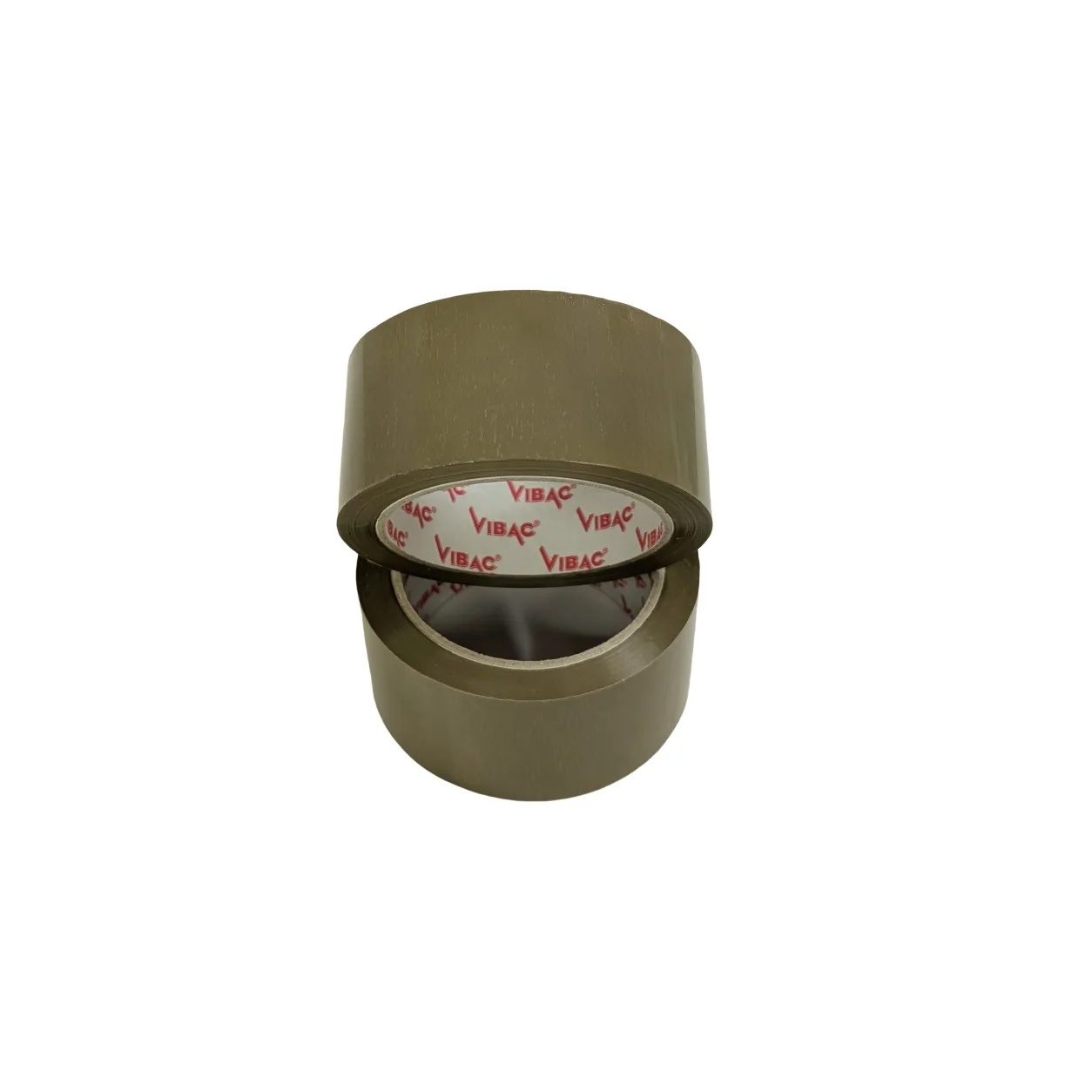 6 x Vibac 832 Heavy Duty Tape, Acrylic Low Noise Brown 52mu, 48mm X 66m